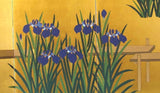Tominaga Jyuho - Japanese Traditional Hand Paint Byobu (Gold Leaf Folding Screen) - X103 - Free Shipping