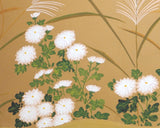 Tominaga Jyuho - Japanese Traditional Hand Paint Byobu (Gold Leaf Folding Screen) - X111 - Free Shipping