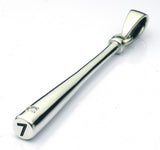 Saito - Baseball Bat Pendant top (Silver 925) w/ Genuine Diamond (0.035ct)