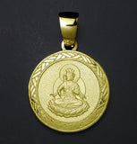 Saito - Monju Bosatsu Pendant Top (Silver 950)