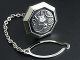 Saito - Dragon Crest Emblem Silver Tie Tack (Silver 950)