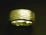 Saito - Rise Dragon - L Silver Ring (18Kt Gold)