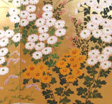 Tominaga Jyuho - Japanese Traditional Hand Paint Byobu (Gold Leaf Folding Screen) - X138 - Free Shipping